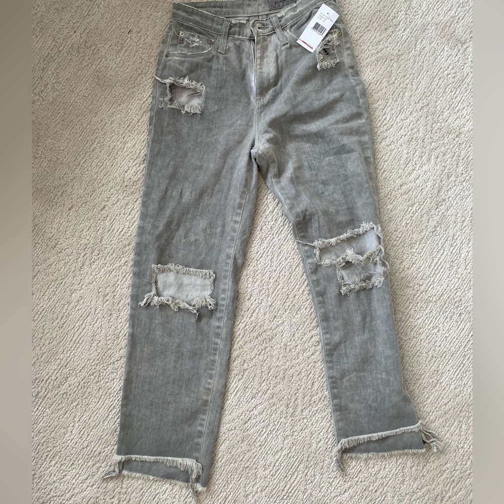 AG ripped jeans